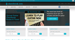 Desktop Screenshot of chordbook.com